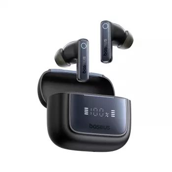 Baseus Bowie 35 A00073800123-00 auricolari completamente wireless, ANC, Bluetooth, neri