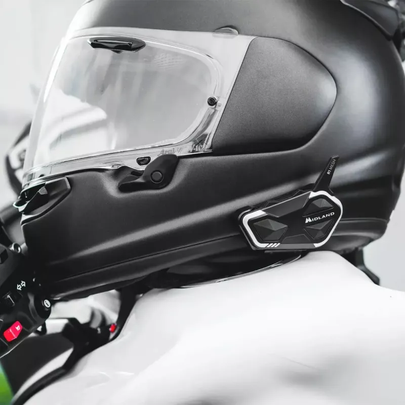 Midland R1 MESH TWIN interfono per moto, confezione doppia (2 pz)