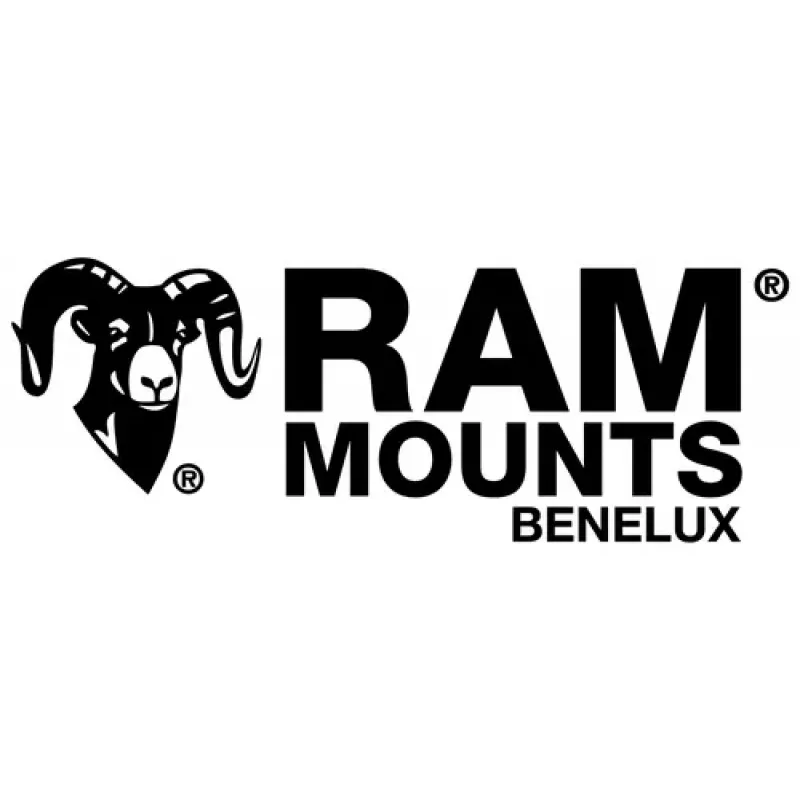 Supporto per telefono RAM Mounts X-Grip con morsetto manubrio moto nero