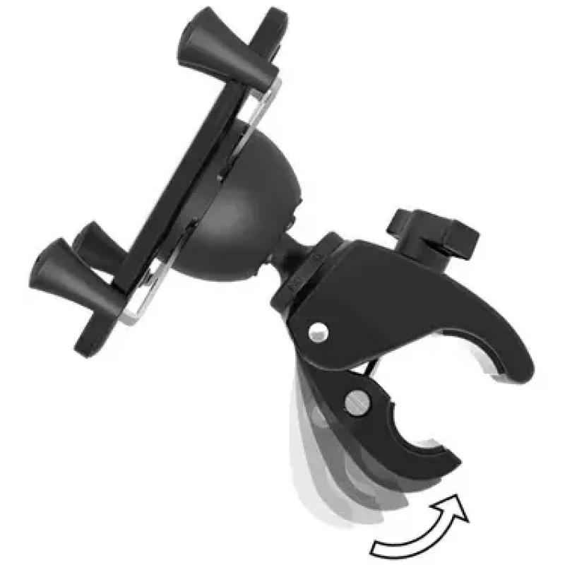 Supporto per telefono RAM Mounts X-Grip con base Low Profile Tough-Claw