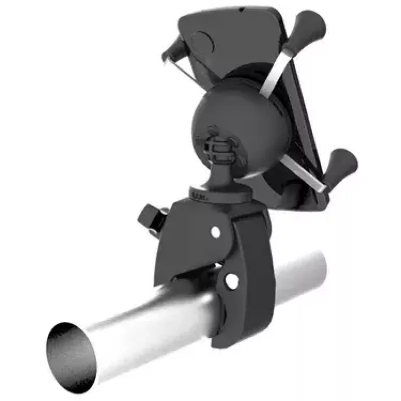 Supporto per telefono RAM Mounts X-Grip con base Low Profile Tough-Claw