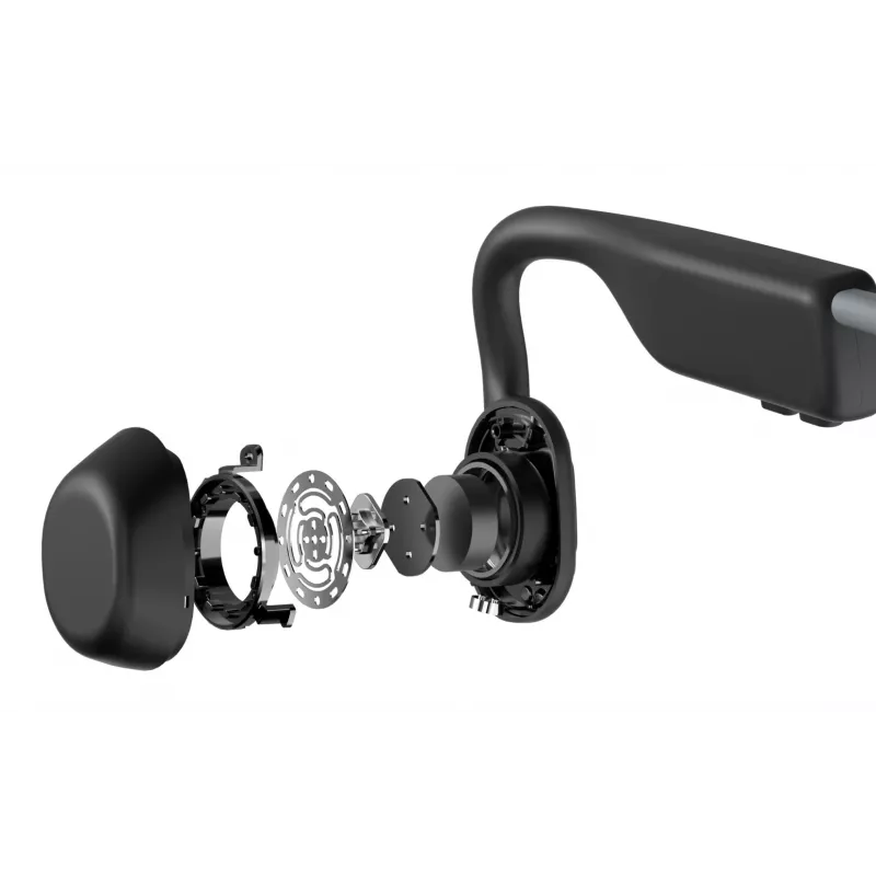 Cuffie SHOKZ OpenMove wireless neck-band sport Bluetooth grigio