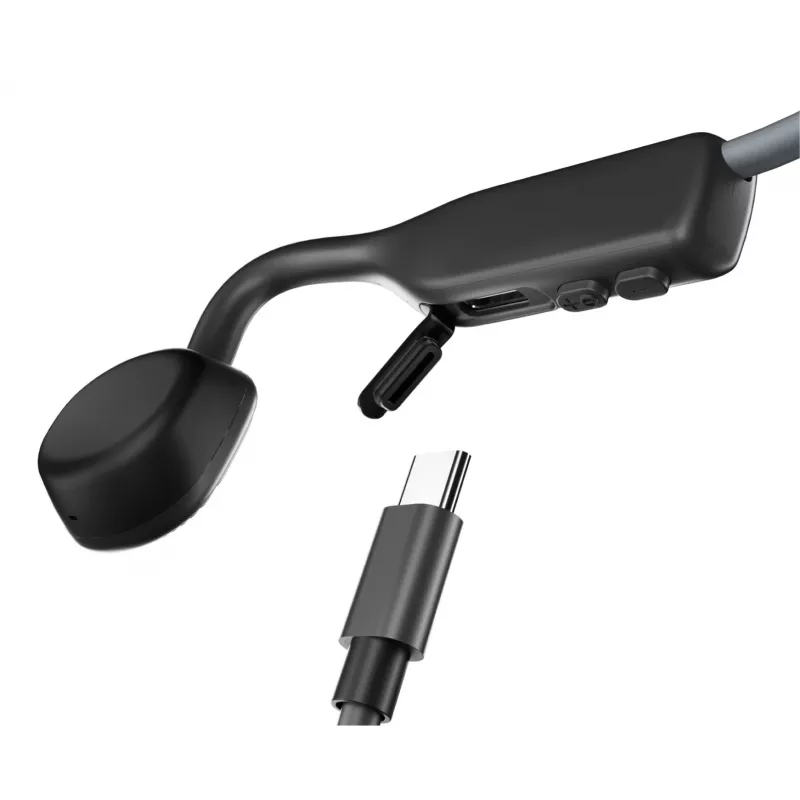 Cuffie SHOKZ OpenMove wireless neck-band sport Bluetooth grigio