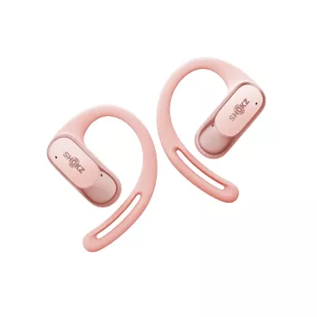 Cuffie SHOKZ OpenFit Air wireless con ganci auricolari chiamate/musica/sport/quotidiano Bluetooth rosa