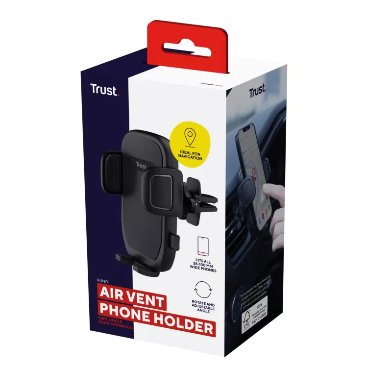 Supporto per cellulare/smartphone Trust Runo nero