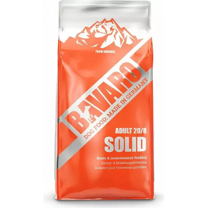 Josera Bavaro Solid 20/8 Cibo secco per cani adulti, 18 kg