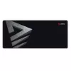 Tappetino per mouse gaming SAVIO Precision Control L — 700×300×3 mm, gomma, nero, superficie stampata