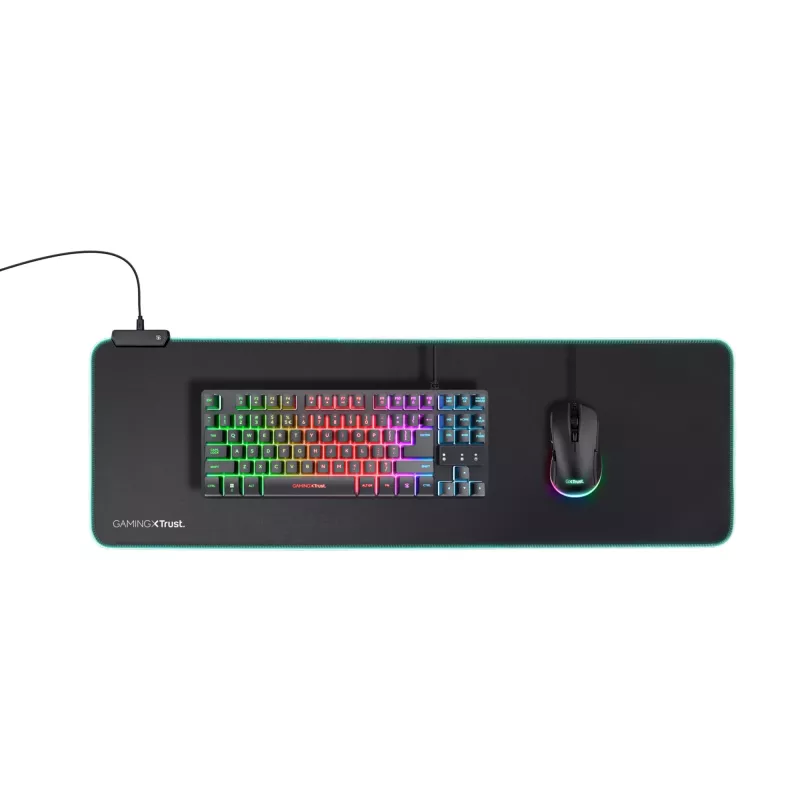 Tappetino gaming Trust GXT 764 Glide-Flex XXL nero