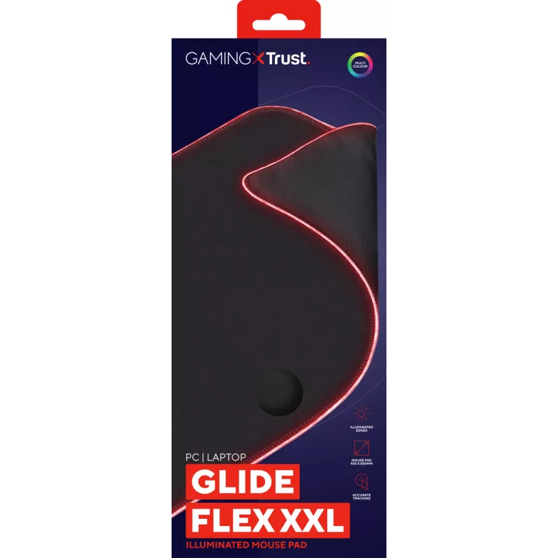 Tappetino gaming Trust GXT 764 Glide-Flex XXL nero