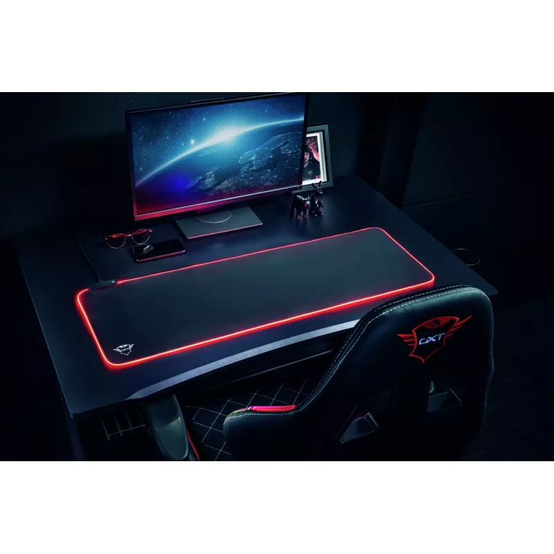Tappetino gaming Trust GXT 764 Glide-Flex XXL nero