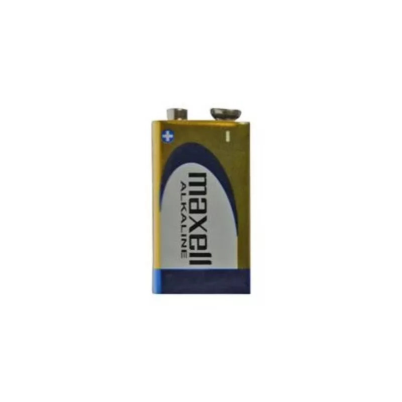 Maxell 9V 6LR61 (6LF22) batteria alcalina, 1 pz.