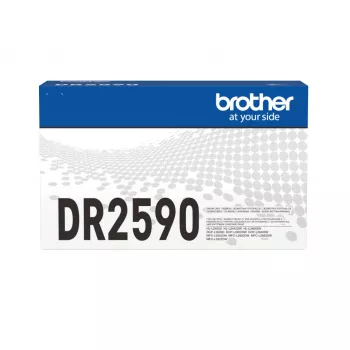 Unità tamburo Brother DR-2590 originale nero per stampanti laser, resa 15.000 pagine, 1 pz.