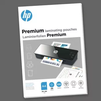 Pellicole per plastificazione HP 9124, formato A4, spessore max. pellicola 125 µm, 100 pezzi