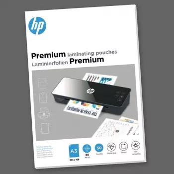 Pellicole per plastificazione HP 9126, formato A3, confezione da 50 pezzi, spessore max. 80 µm
