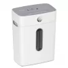 HP OneShred 8CC 2801 distruggidocumenti, taglio a micro-frammenti 5x18 mm, P-4, 8 fogli, 15 l, 68 dB, grigio chiaro