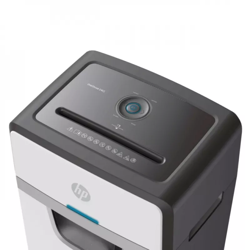 Distruggidocumenti HP OneShred 24CC taglio a particelle 65 dB 22 cm bianco, nero