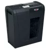 Distruggidocumenti REXEL Secure S5 — taglio a strisce, capacità 5 fogli, taglio 6 mm, contenitore 10 L, sicurezza P-2, nero
