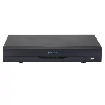 Dahua DVR XVR5104HS-4KL-I3 4 canali 3840×2160 1×HDMI 2×USB SATA fino a 16 TB nero