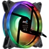 Ventola PC Aerocool DUO14 14 cm ARGB LED Dual Ring antivibrazione 6 pin nero