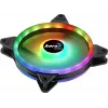 Ventola PC Aerocool DUO14 14 cm ARGB LED Dual Ring antivibrazione 6 pin nero
