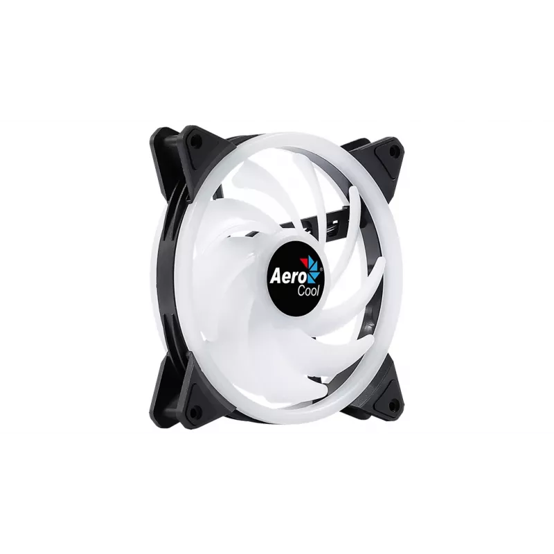 Ventola PC Aerocool DUO14 14 cm ARGB LED Dual Ring antivibrazione 6 pin nero