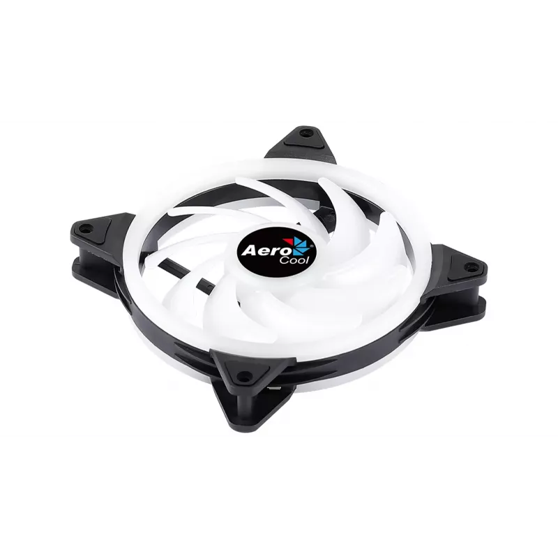 Ventola PC Aerocool DUO14 14 cm ARGB LED Dual Ring antivibrazione 6 pin nero