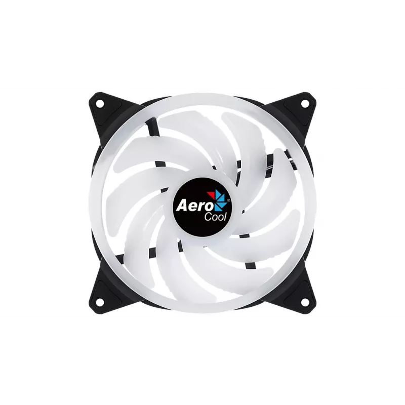 Ventola PC Aerocool DUO14 14 cm ARGB LED Dual Ring antivibrazione 6 pin nero