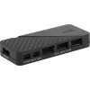 Kit Aerocool MIRAGE12PRO 3x ventole PC 12 cm ARGB 6 pin hub silenzioso nero