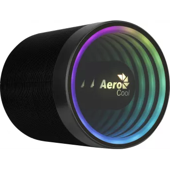 Dissipatore ad aria AEROCOOL Mirage 5, 5 heatpipe 6 mm, ventola 60 mm, TDP 150 W, nero