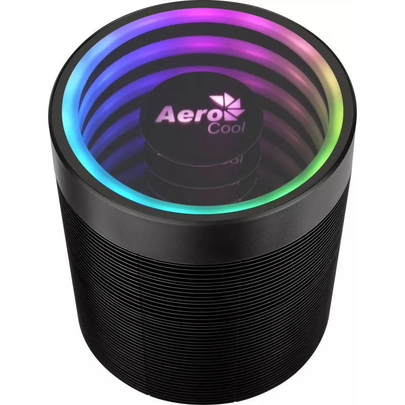 Dissipatore ad aria AEROCOOL Mirage 5, 5 heatpipe 6 mm, ventola 60 mm, TDP 150 W, nero