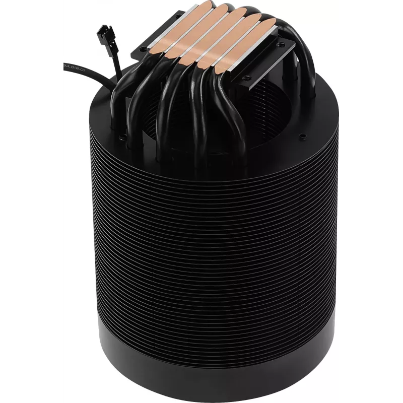 Dissipatore ad aria AEROCOOL Mirage 5, 5 heatpipe 6 mm, ventola 60 mm, TDP 150 W, nero
