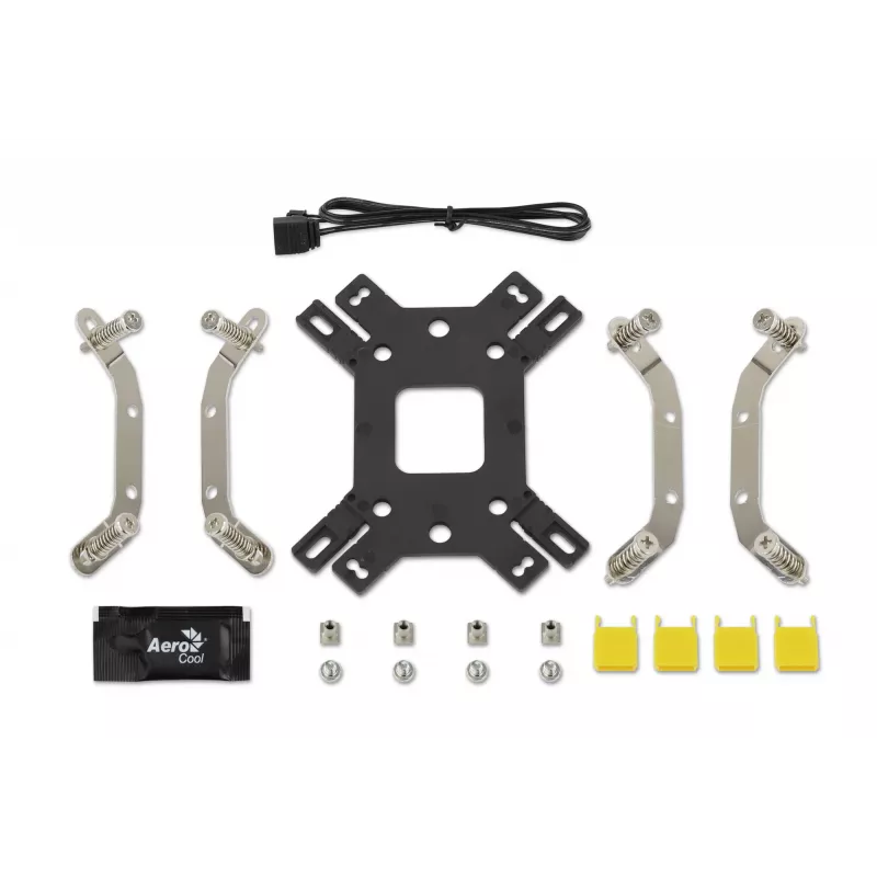 Dissipatore ad aria AEROCOOL Mirage 5, 5 heatpipe 6 mm, ventola 60 mm, TDP 150 W, nero