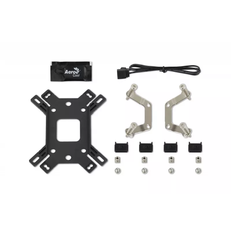 Dissipatore ad aria AEROCOOL Mirage 5, 5 heatpipe 6 mm, ventola 60 mm, TDP 150 W, nero