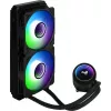 Aerocool PGS Mirage L240 ARGB dissipatore a liquido per CPU, 2300 giri/min, 4 pin, nero