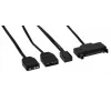 Aerocool PGS Mirage L240 ARGB dissipatore a liquido per CPU, 2300 giri/min, 4 pin, nero