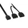 Aerocool PGS Mirage L240 ARGB dissipatore a liquido per CPU, 2300 giri/min, 4 pin, nero