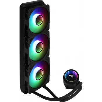 Dissipatore CPU a liquido Aerocool MIRAGEL360 3x ventole 12 cm ARGB TDP 550W nero