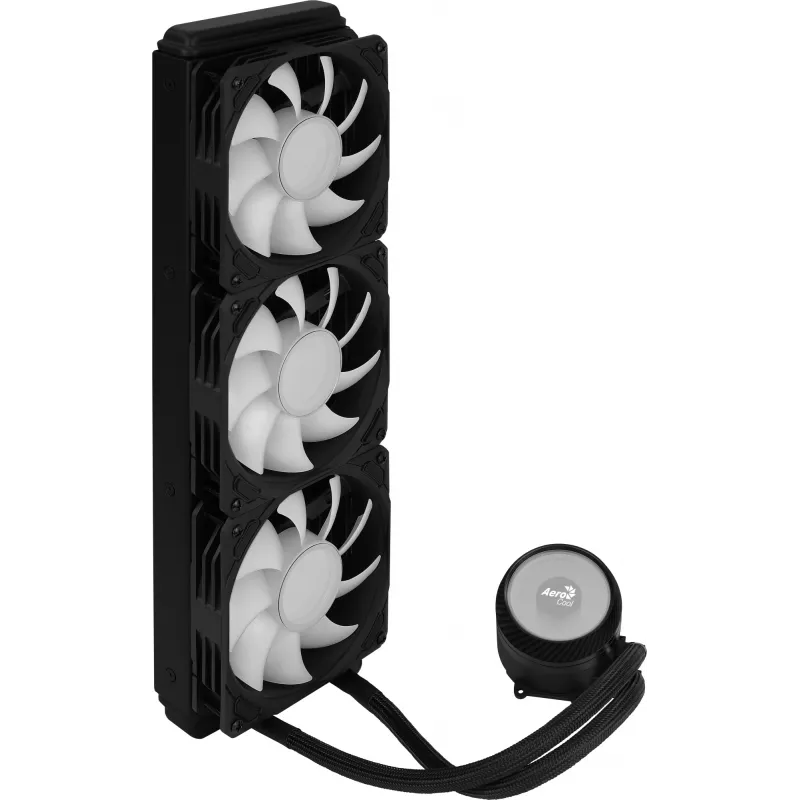 Dissipatore CPU a liquido Aerocool MIRAGEL360 3x ventole 12 cm ARGB TDP 550W nero