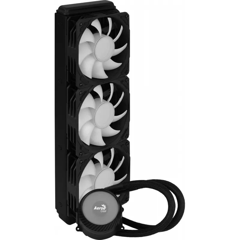 Dissipatore CPU a liquido Aerocool MIRAGEL360 3x ventole 12 cm ARGB TDP 550W nero
