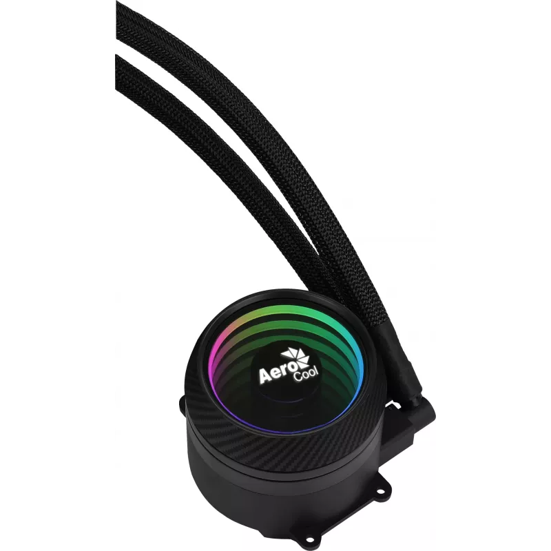 Dissipatore CPU a liquido Aerocool MIRAGEL360 3x ventole 12 cm ARGB TDP 550W nero