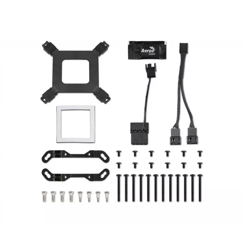 Dissipatore CPU a liquido Aerocool MIRAGEL360 3x ventole 12 cm ARGB TDP 550W nero
