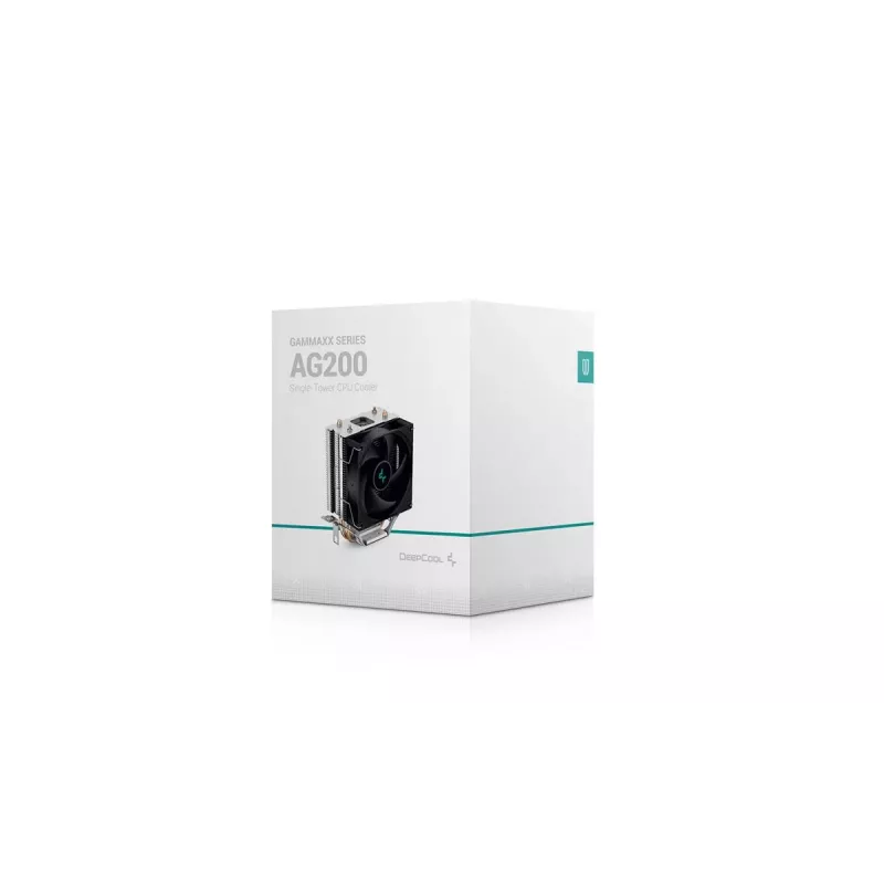 Dissipatore ad aria per processore DEEPCOOL Ag200 9,2 cm alluminio - nero