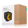Dissipatore ad aria DeepCool AK620 Zero Dark Zoria 12 cm nero giallo