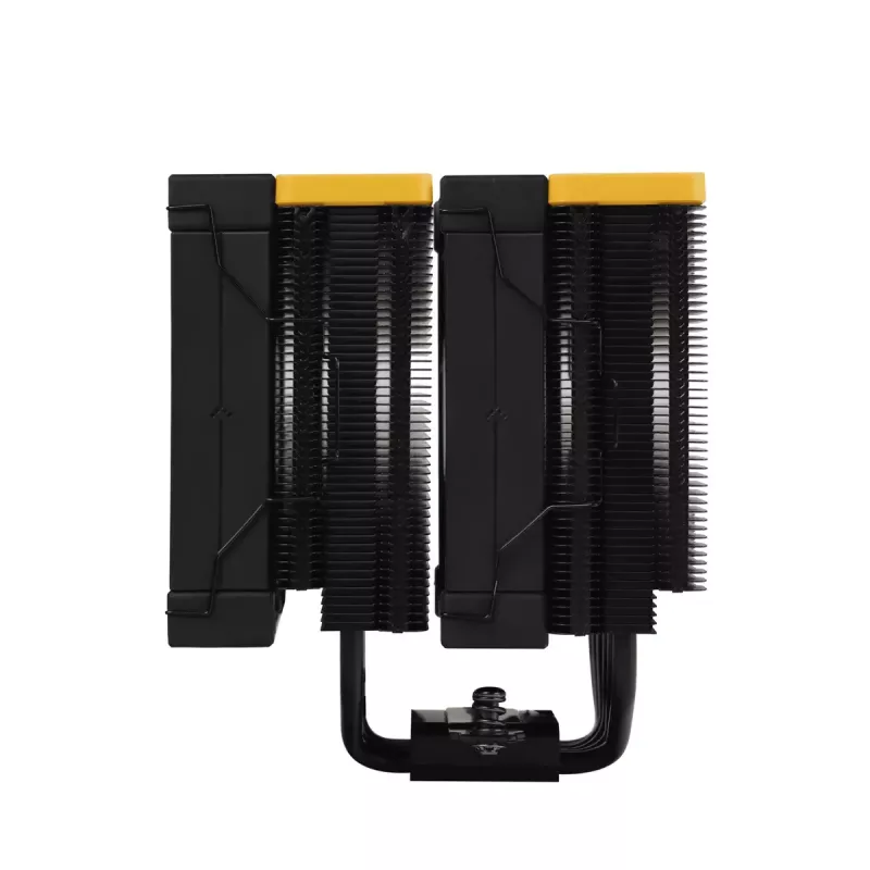 Dissipatore ad aria DeepCool AK620 Zero Dark Zoria 12 cm nero giallo