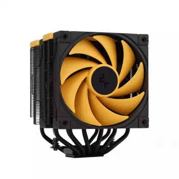 Dissipatore ad aria DeepCool AK620 Zero Dark Zoria 12 cm nero giallo