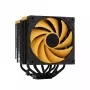 Dissipatore ad aria DeepCool AK620 Zero Dark Zoria 12 cm nero giallo