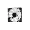 Ventola case 120 mm DeepCool RF120 — bianco/nero, 120×25 mm, PWM 4 pin, LED RGB, cuscinetto idraulico