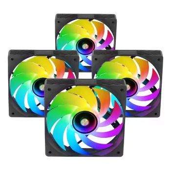 Mars Gaming MFSI4KIT sistema di raffreddamento per case PC ventola 12 cm nero