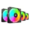 Mars Gaming MFSI4KIT sistema di raffreddamento per case PC ventola 12 cm nero