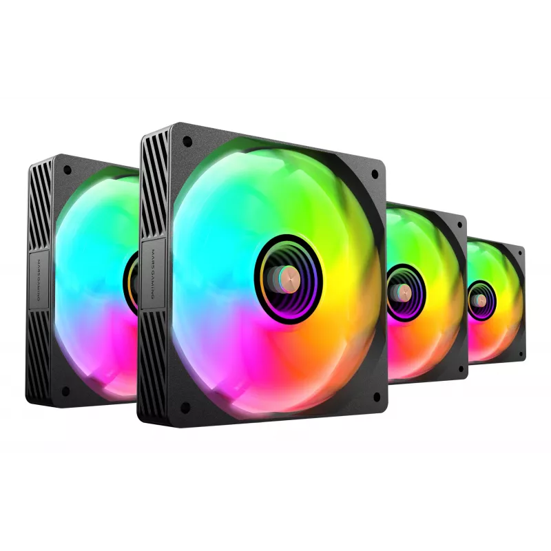 Mars Gaming MFSI4KIT sistema di raffreddamento per case PC ventola 12 cm nero